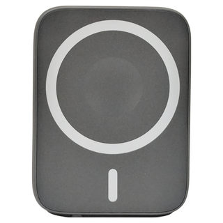 HANG 5000mAh磁吸無線充電行動電源 三合一 15W無線快充 20W有線快充 精致小巧 節省空間, MS1, 太空灰