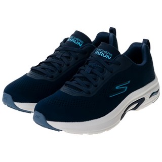 SKECHERS GO RUN ARCH FIT 女鞋, 跑步鞋, 紡織布鞋面，ULTIMATE COMFORT SOLUTION, FIT-128953NVB, 24.5cm