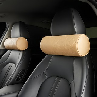 MAYTON 優質車用頸枕, 馬鞍棕, 1個