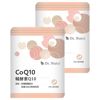 Dr.Nutri 輔酵素Q10, 30顆, 570mg, 2袋