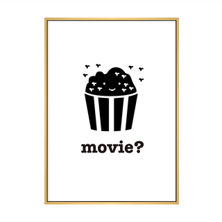 Movie 電影主題海報, 木色