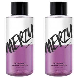 MERZY Good Berry眼唇卸妝液, 210ml, 適合所有膚質, 2瓶