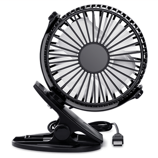 AHOYE USB夾子風扇 可站立, p01_05242861, 黑色