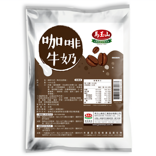 馬玉山 咖啡牛奶 無添加蔗糖, 1kg, 1個, 1個裝