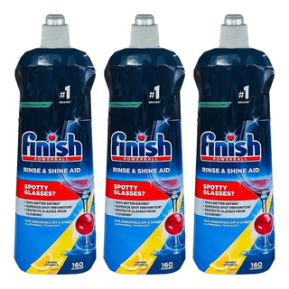 finish 光潔劑 洗碗機專用 檸檬 平輸品, 800ml, 3瓶