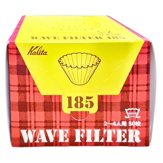 Kalita 波浪濾紙 50張/盒 - 咖啡濾紙推薦，輕鬆享受手沖咖啡樂趣, 1盒