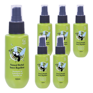 KU.KU Duckbill 酷咕鴨 尤加利萃取精油防蚊噴霧 100ml 不含敵避 遠離小黑蚊/病媒蚊, 6瓶