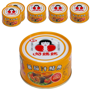 東和食品 HowMaMa 麻辣番茄汁鯖魚罐頭, 230g, 6罐