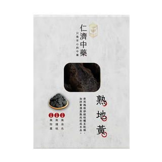 仁濟中藥 熟地黃，安心無防腐, 250g, 1盒