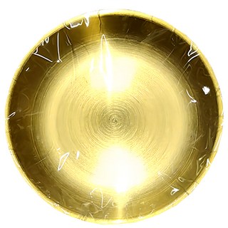 韓式佐料碟 9cm, 金色, 1個