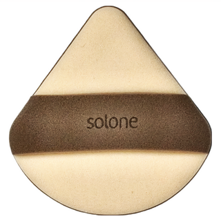 Solone 雙面慕斯氣墊粉撲 1組, 扇形