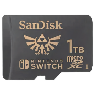 SanDisk 晟碟 and Nintendo Cobranded microSDXC U3 C10 UHS-1 記憶卡, 1TB, 1個