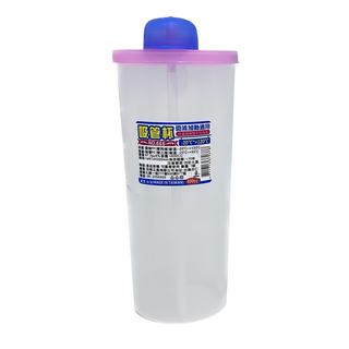 百貨King 吸管杯/水壺/隨行杯 600ml 台灣製造 聚丙烯材質 適用於微波加熱, 粉色, 1個