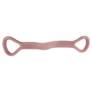 一體式健身瑜珈8字拉力繩, 淡粉, 1個