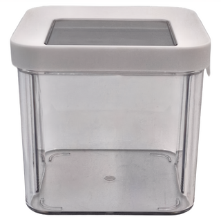 懶角落 方形密封罐 700ML, PP+PET, 1個, 透明