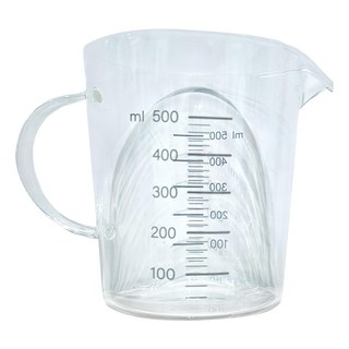 SHIMOYAMA 高硼矽系列玻璃量杯 12 x 11.5cm, 透明, 500ml, 1個