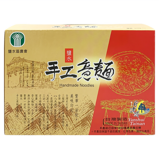 鹽水區農會 月津港手工傳統鹽水意麵, 670g, 1盒