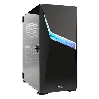 infotec 英富達 AX3 閃電 USB3.0 RGB全彩燈飾 遊戲機殼, INF-CS-AX3, 1個