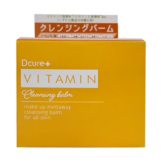 Dcure 維他命卸妝膏 溫和卸妝 清爽舒適 維他命配方 滋養肌膚 高效清潔 輕鬆去除頑固彩妝 保持肌膚潔淨無瑕, 100ml, 1罐
