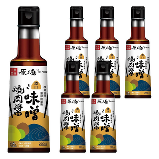 王品 oh my 原燒 濃口味噌燒肉醬, 200ml, 6瓶