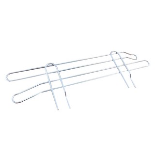 KI WISH 居家生活 井字圍籬 防掉落專用 鐵架專用補強配件 台灣製造 長35cm, 銀色, 1個