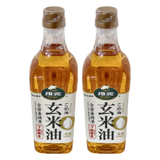 維義 玄米油 日本中小學營養午餐指定用油, 1L, 2瓶