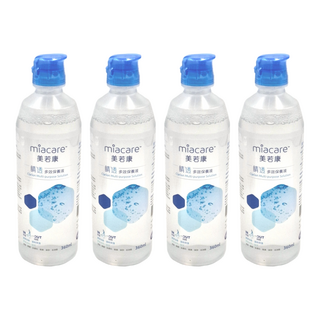 miacare 美若康 多效隱形眼鏡保養液, 360ml, 4瓶