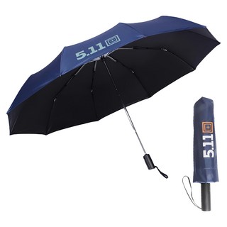 5.11 Tactical UV50+ 超大防曬自動收納反折傘, 深邃藍色
