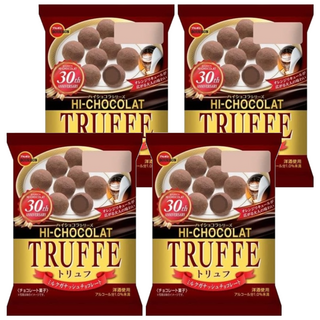 BOURBON 北日本 松露巧克力, 57g, 4包