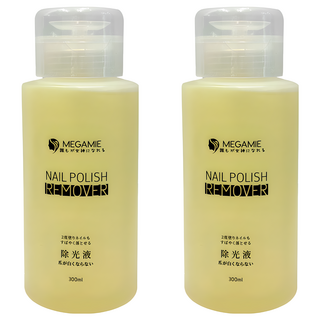 MEGAMIE 溫和指甲油去光水 300ml, 2瓶