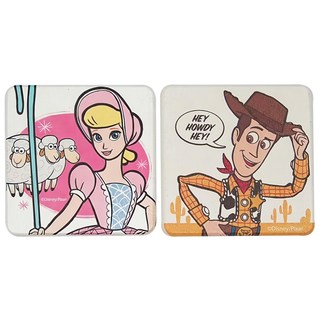 收納王妃 玩具總動員珪藻土杯墊 方型, 胡迪 + 寶貝, 1組