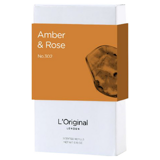 L'Original London 經典系列 車用香氛補充裝, 琥珀與玫瑰, 1組