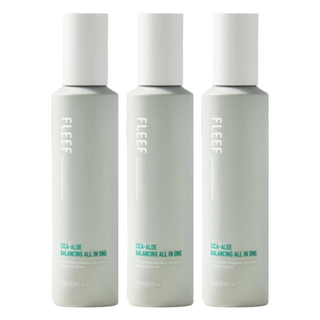 FLEEF Cica-Aloe 積雪草蘆薈平衡多合一乳液, 200ml, 3瓶
