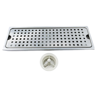 AMS 集水槽不銹鋼落水頭, 銀色