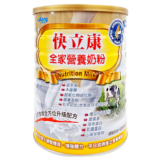 立康生醫 快立康 全家營養奶粉, 紐西蘭乳源, 高鈣配方, 適合全家大小營養補給, 1.6kg, 1罐