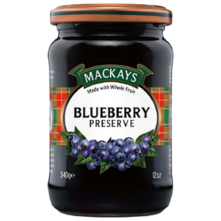 MACKAYS 梅凱 藍莓果醬 340g 多種用途 成分自然 全素可食, 1罐
