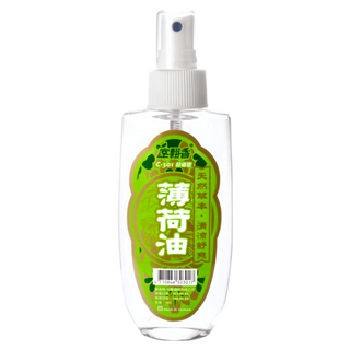 室翲香 玻璃薄荷油100ml, 天然薄荷精油，清新提神，多用途清潔，居家必備, 1入