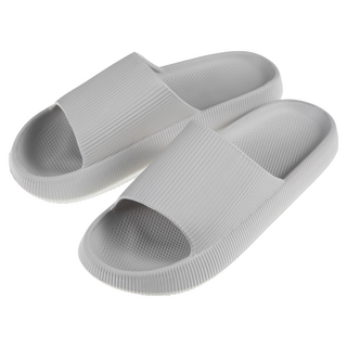 BASE ALPHA ESSENTIALS 厚底EVA氣墊室內拖鞋, 灰色, 250mm, 1雙