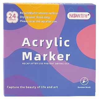 NeW 新年 S-SportPlus+ 彩色馬克筆組 p1001001-02, 24色, 1組