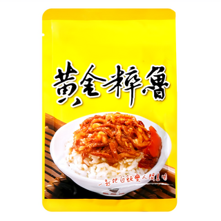 鬍鬚張 黃金粹魯, 飄香50年 古早味招牌, 常溫包裝 方便攜帶, 200g, 1包
