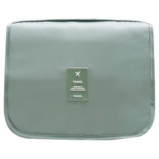 葉子小舖 旅行洗漱掛包,灰色, 24 x 9.5 x 18.5cm