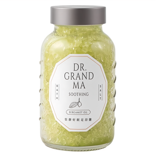 DR.GRANDMA 阿嬤的配方 恬靜好眠足浴鹽 鎂鹽升級版 300g，舒緩疲勞，幫助入眠, 1瓶, 1入