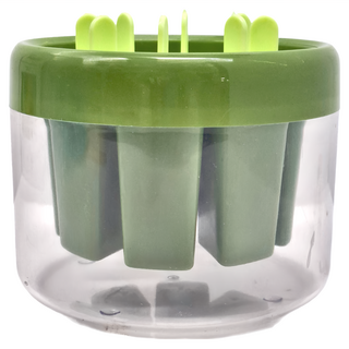 分離式雪糕模具冰桶 八格設計 PS+PP材質 耐低溫 易清洗, 3個