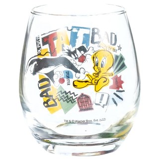 sun art 傻大貓&崔弟 玻璃杯, 1個