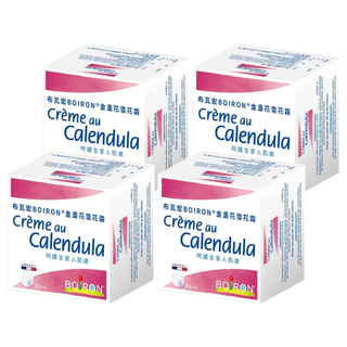 BOIRON 布瓦宏 金盞花雪花霜 呵護全家人肌膚 20g, 4盒