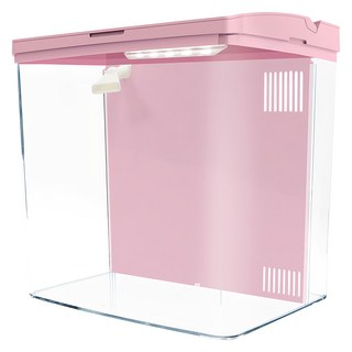 UP AQUA 雅柏 經典時尚背濾缸, 夢幻粉, 1個