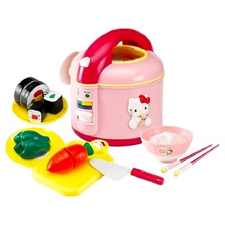 Hello Kitty 凱蒂貓 炊飯組 角色扮演遊戲 培養生活技能 啟發多元思維, 粉色 + 黃色, 1盒