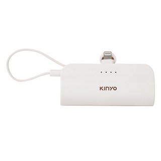 Kinyo 2in1 輕便型行動電源, KPB-2300, 白色