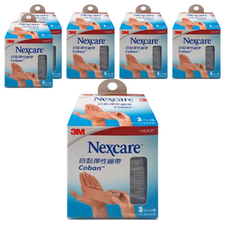 3M Nexcare 自黏彈性繃帶 3吋, 6盒