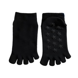 NicoFun 愛定做 女小雪花防滑分趾襪 瑜珈襪 防滑襪 短襪